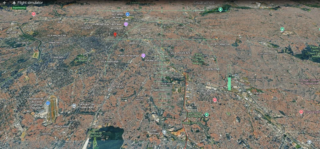 Google Earth adds a free flight simulator for everyone to use and it doesn't need to be downloaded