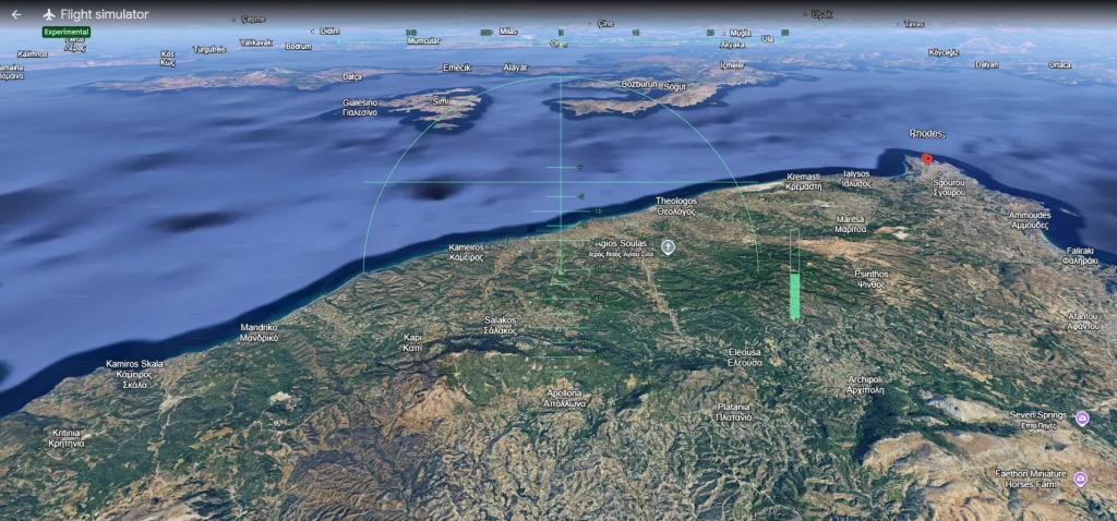 Google Earth adds a free flight simulator for everyone to use and it doesn't need to be downloaded