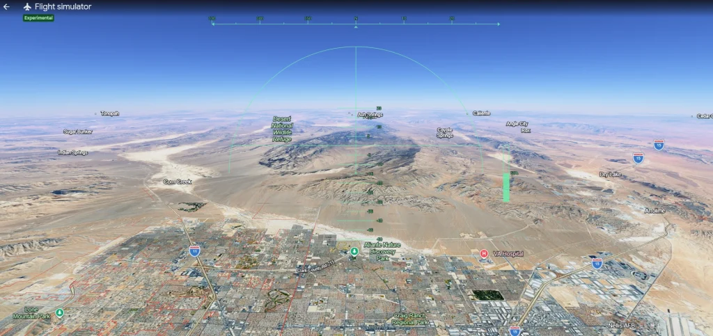 Google Earth adds a free flight simulator for everyone to use and it doesn't need to be downloaded