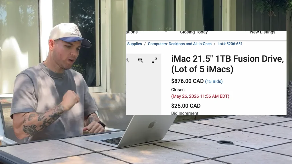 Canada man buys five used 2019 4K Apple iMacs for $876 to try and flip them for a profit