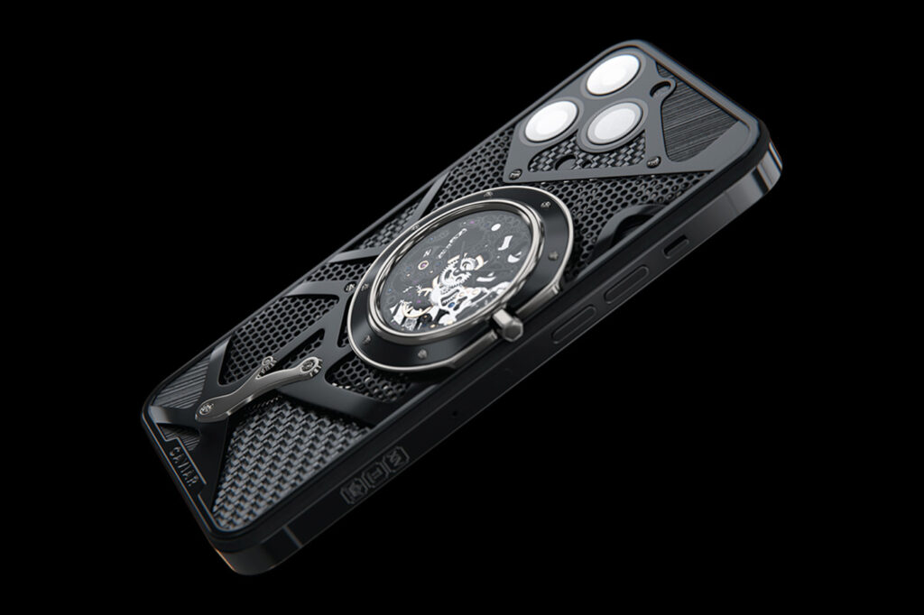 iPhone 14 with integrated movement