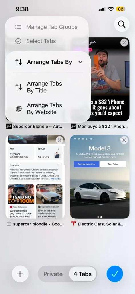 iOS 27 added these hidden tricks to Safari that's made the app better and better