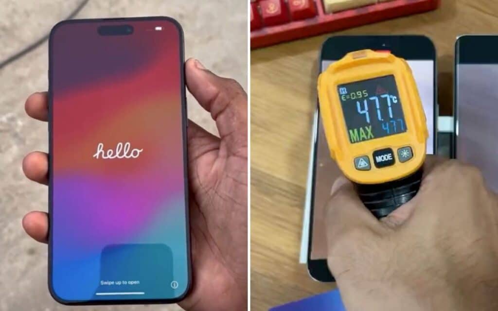 iPhone overheating