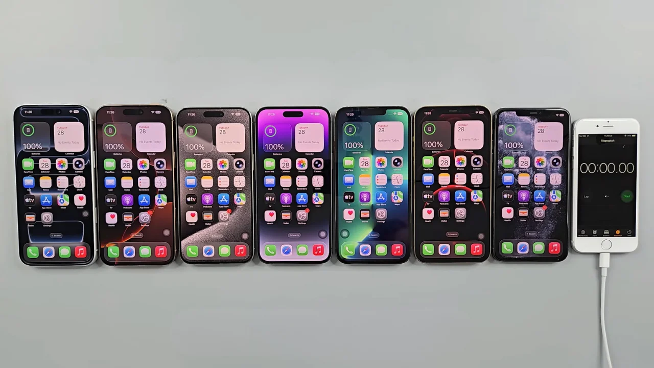 iPhone drain test reveals how long each model really lasts and it's enlightening