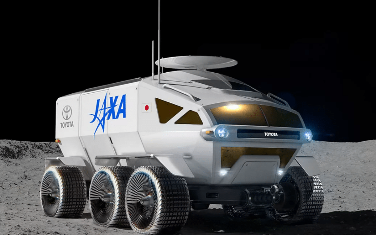 Toyota collaborated with NASA to test the Lunar Cruiser, a Land Cruiser for the moon