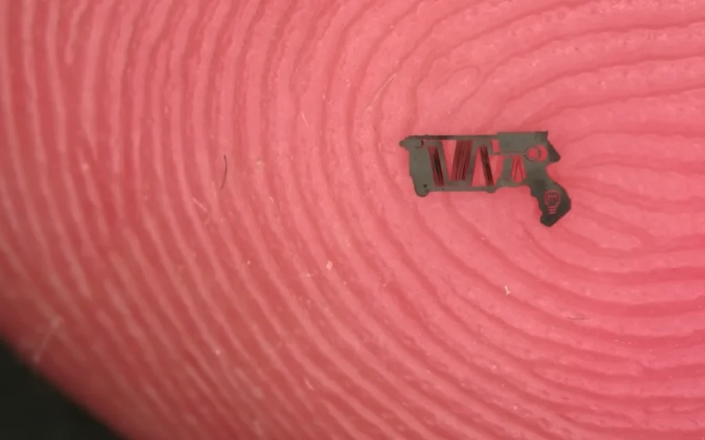 The world's smallest nerf gun may sound like a joke, but the magic of 3D-printing and other scientific techniques make it very real