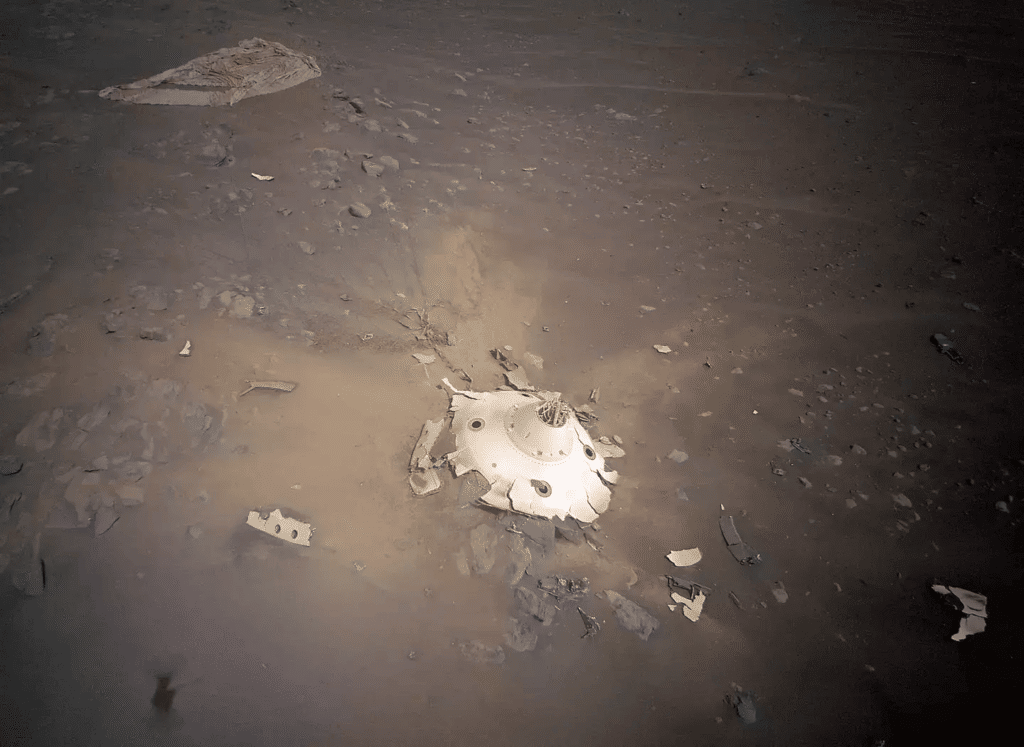 NASA's 'Ingenuity Helicopter' found 'otherworldly' wreckage on the surface of Mars