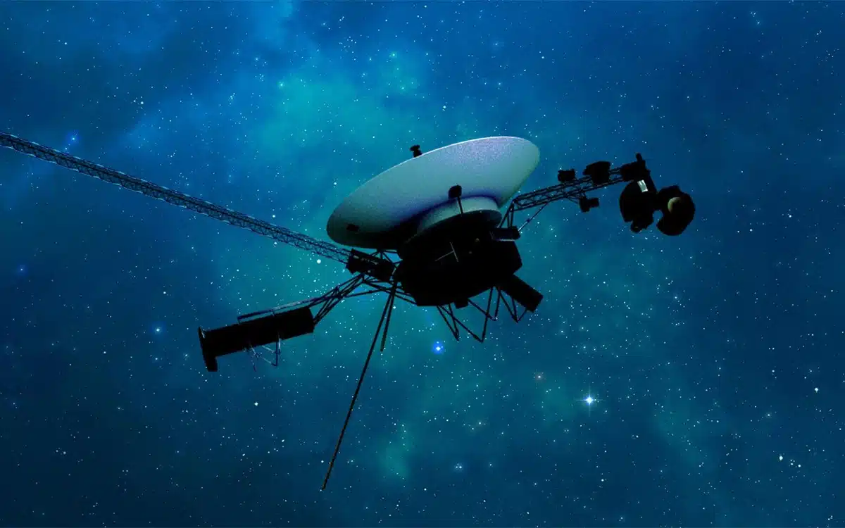 Mind-blowing simulation showing the speed of Voyager 1 at ground level leaves people shocked