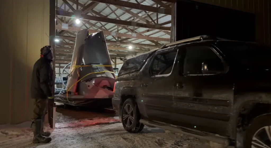 A one-of-one Navy hovercraft sends a YouTuber flying cross-country, and getting it home turns into something far stranger than expected.