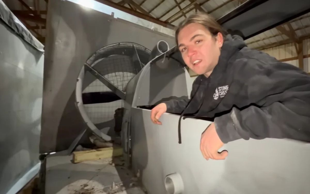 Washington man flies across country to buy one-of-one military hovercraft from the US Navy and what he finds is otherworldly