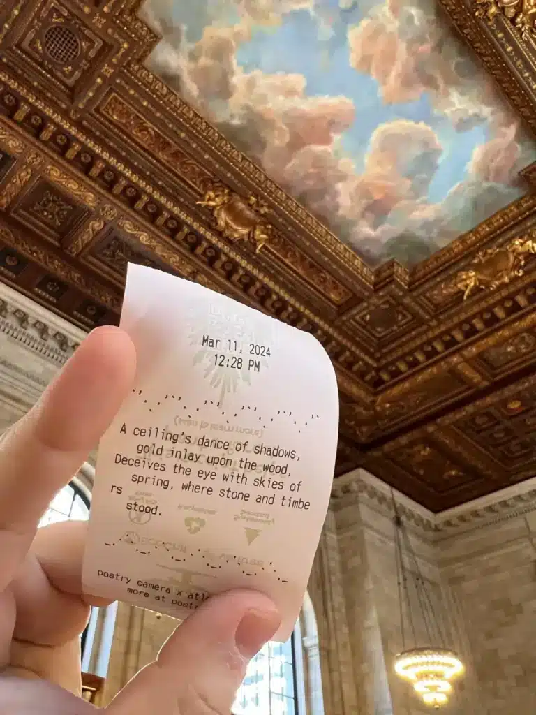 AI-powered Poetry Camera