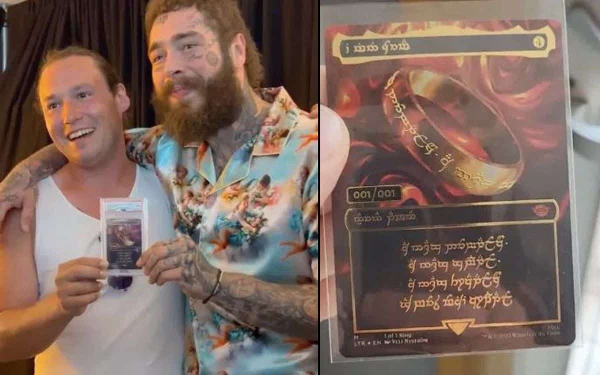 Post Malone just bought a Magic The Gathering card for a record-breaking price