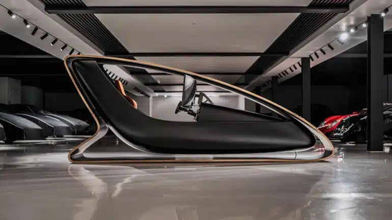 This Prodrive racing sim is crafted from a carbon fiber monocoque - providing F1 DNA inside a racing sim for the ultimate experience.