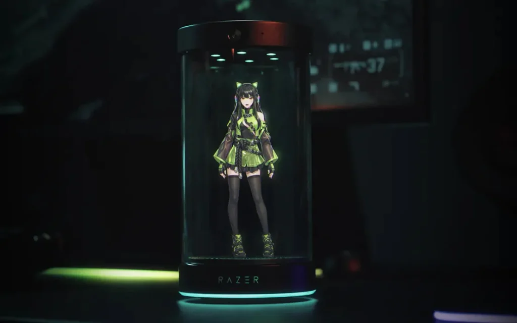 Razer’s Project Ava is a holographic AI desk companion that can see your screen, coach your games, and help with daily tasks, and it’s heading for desks in 2026
