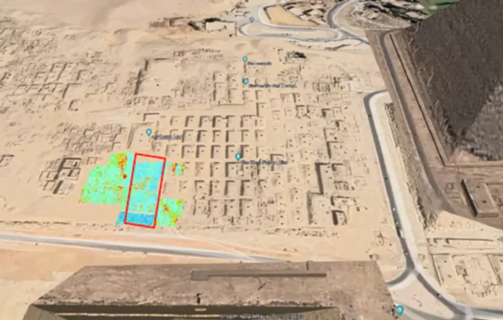 Unknown structure found beneath sand near Great Pyramid of Giza in groundbreaking discovery