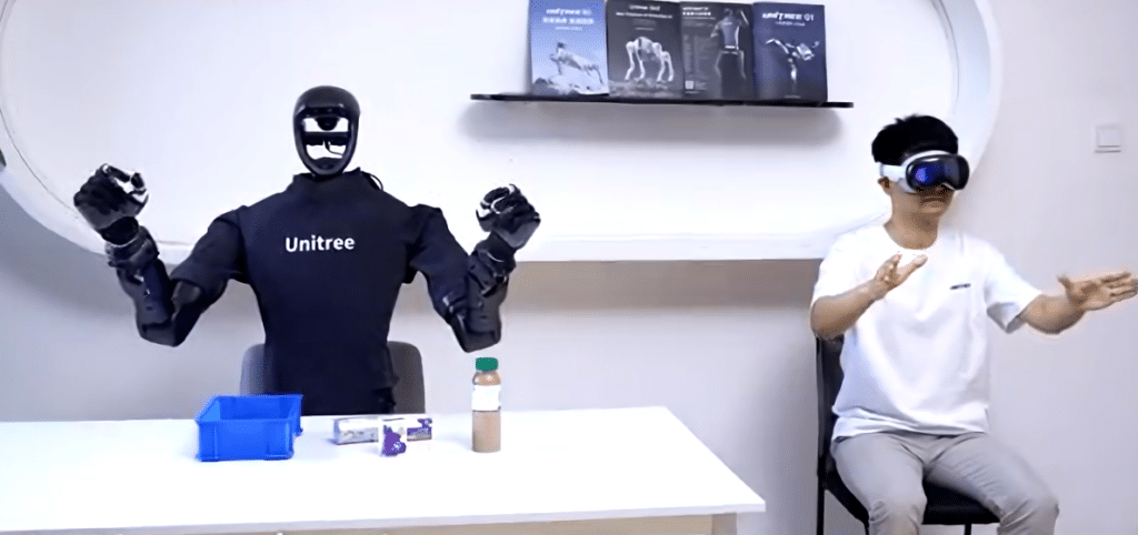 Astonishing clip shows Apple Vision Pro controlling humanoid robot