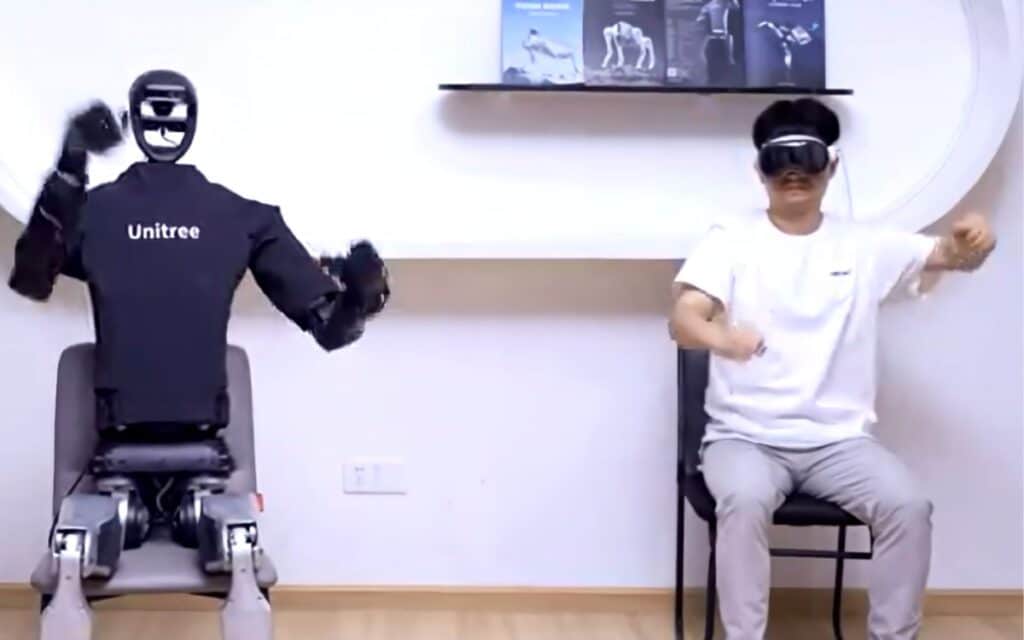 Astonishing clip shows Apple Vision Pro controlling humanoid robot
