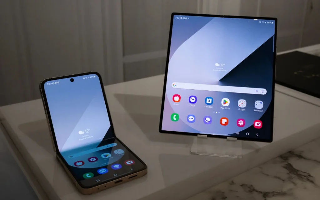 Samsung showed a foldable phone at CES 2026 that barely shows a crease, hinting at a smart design change that could reshape foldables