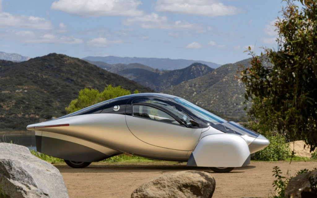 Working solar electric vehicle by Aptera Motors was revealed at CES 2025