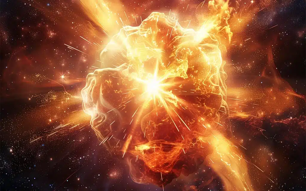 star explosion once-in-a-lifetime event