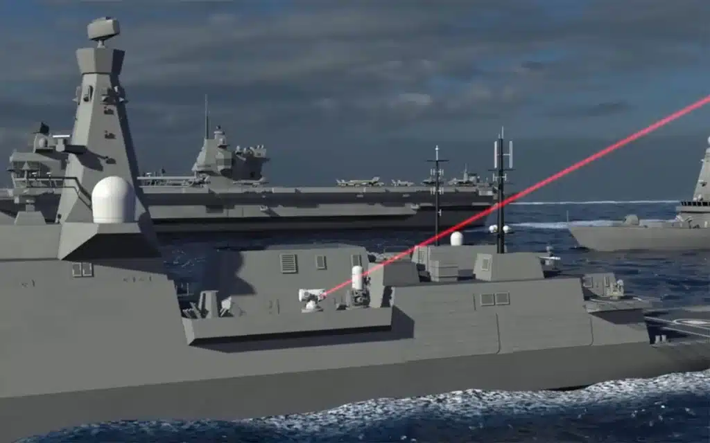 UK DragonFire Laser Weapon System